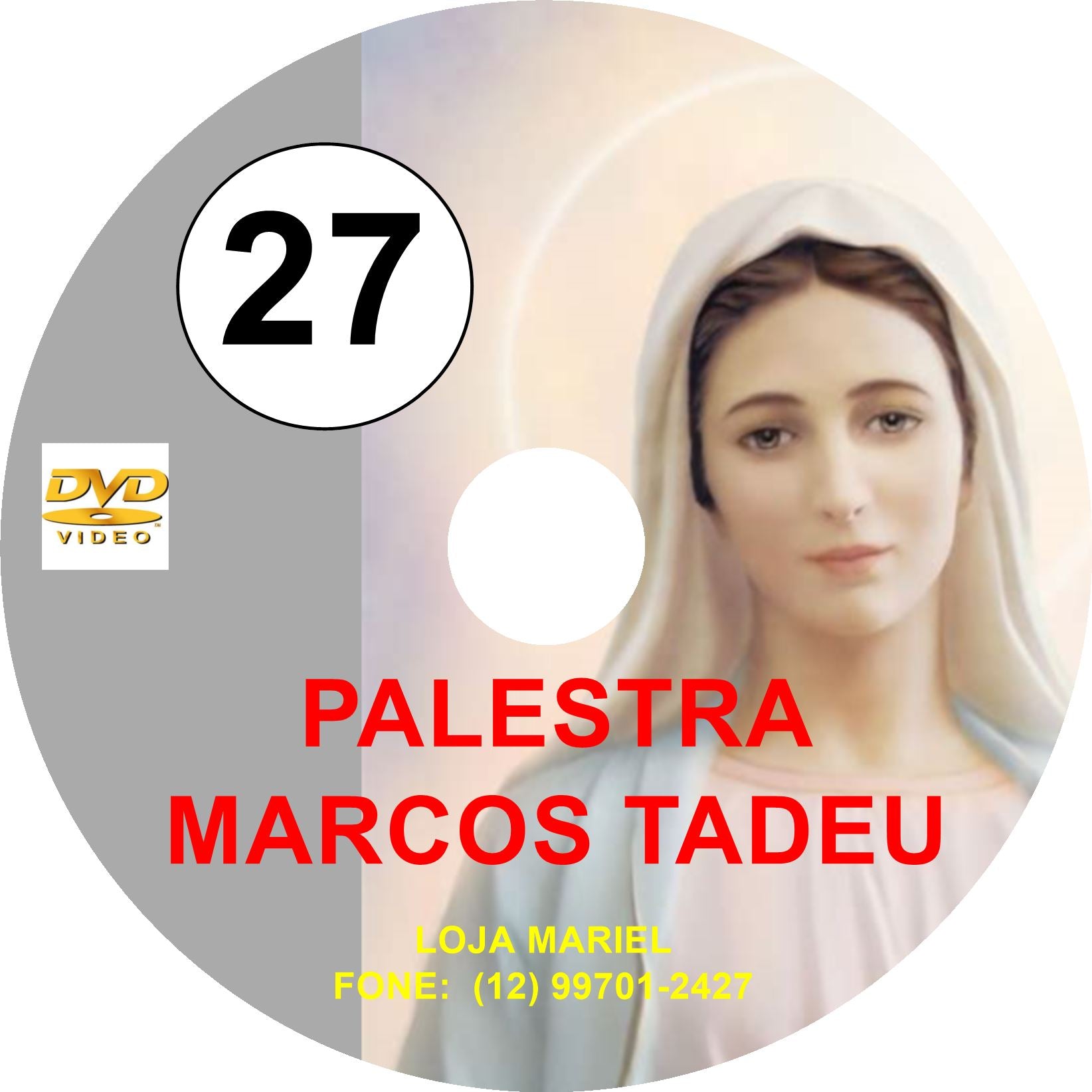 DVD Palestra Marcos Tadeu 27 DVD Palestra Marcos Tadeu 27